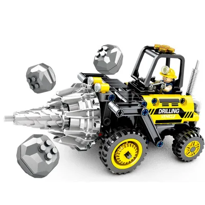 

Sembo 701200 235pcs Drill Machine Technic Engineering Truck Building Blocks City MOC Toys Technic series Model Gift For Children