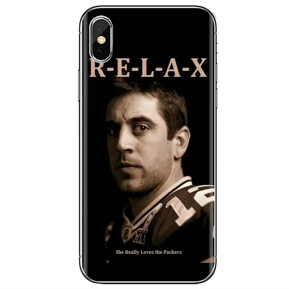 Для Samsung Galaxy A3 A5 A7 A9 A8 Star Lite A6 Plus 2018 2015 2016 2017 Aaron Rodgers Packers автограф силиконовый чехол