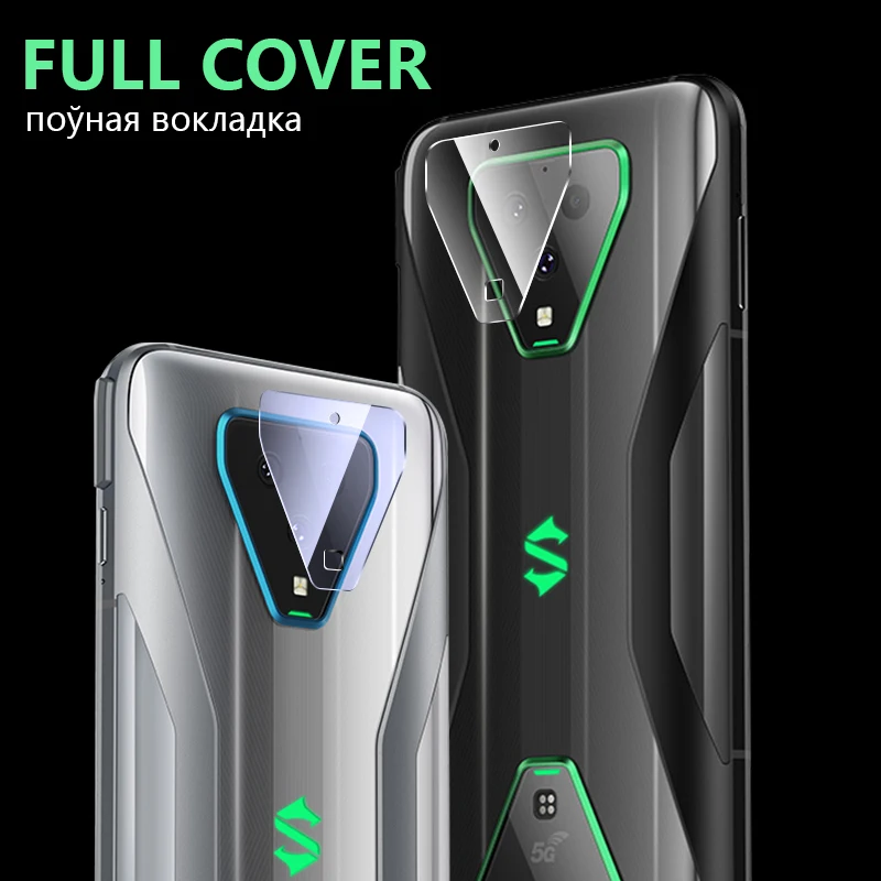 2 шт камера стеклянный объектив для xiaomi black shark 3 pro стекло Защитная пленка экрана