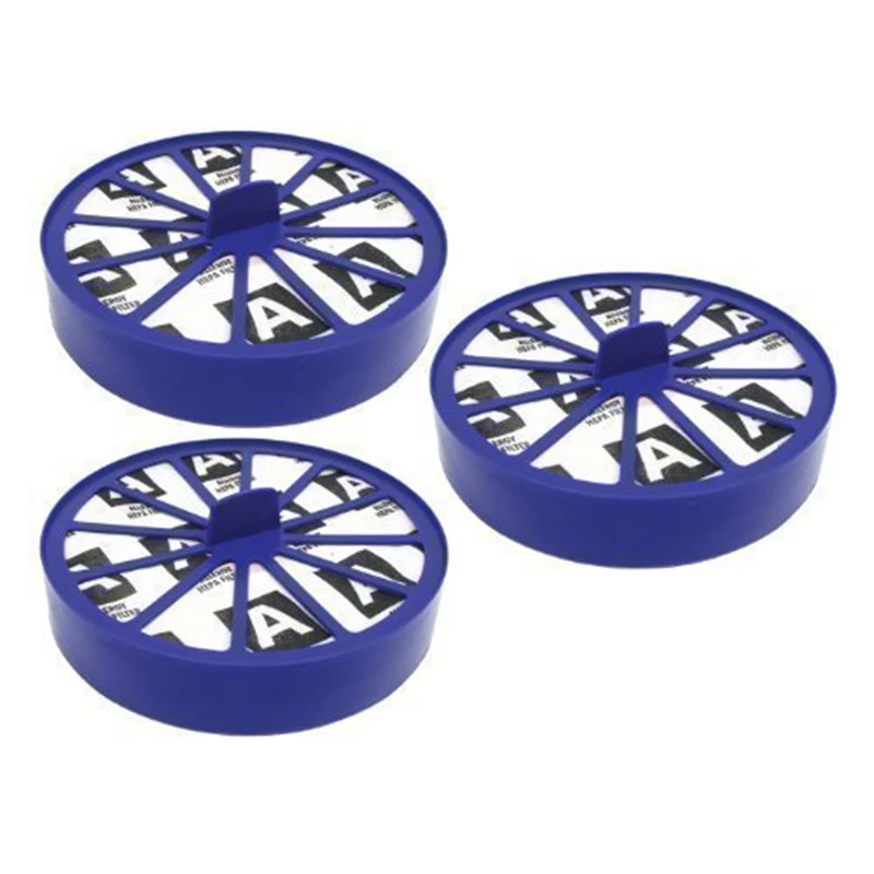 

Post Motor Allergy HEPA Filters for Dyson DC07 DC14 Vacuum Cleaners (Pack of 3)