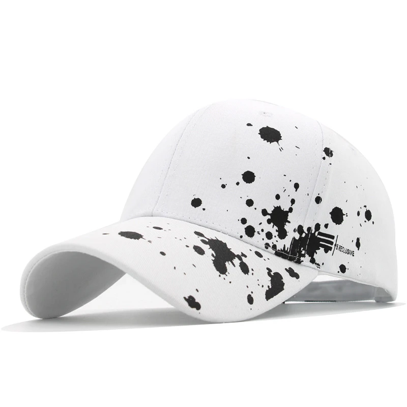 Модная Повседневная Бейсболка в горошек с граффити для мужчин и женщин-подростков в стиле хип-хоп, кепка высокого качества, регулируемый Дальнобойщик CP0360