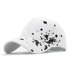 Модная Повседневная Бейсболка в горошек с граффити для мужчин и женщин-подростков в стиле хип-хоп, кепка высокого качества, регулируемый Дальнобойщик CP0360