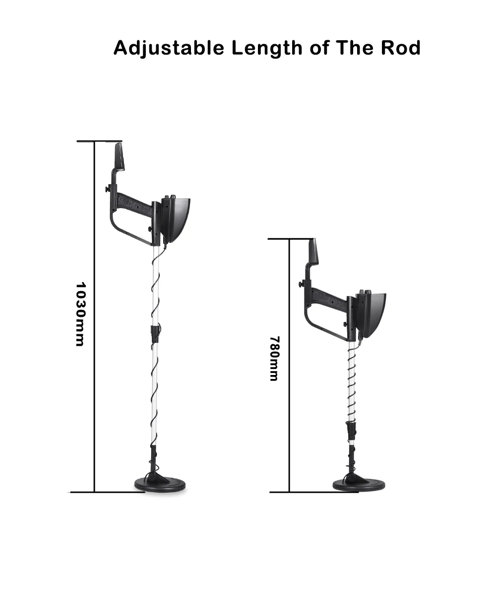 Kopen Sf Detecteren Factory Prijs Hot Koop Underground Metal Detector Gold Detectoren MD4030 Treasure Hunter Metal Detector