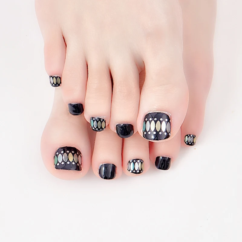 

22 Tips/Sheet Nail Tape Adesivos DIY Nail Art Stickers Minimalist Design Nail Decoration Nail Wraps DIY Nail Accesoires