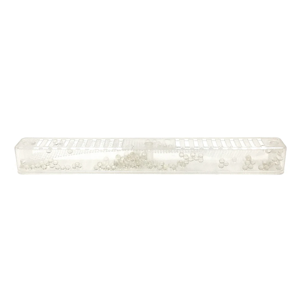 Прозрачный кристалл сигары бар увлажнитель труба хьюмидора влаги полосы путешествия коробка для хранения аксессуары для курения
