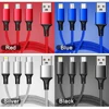 Hot Sell 3 In 1 Micro USB Type C Charger Cable Multi Usb Port Multiple Usb Charging Cord Usbc Mobile Phone Wire For Samsung S10 5