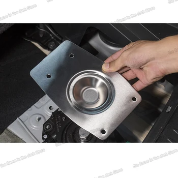 

lsrtw2017 car spare tire Anti-theft panel for toyota highlander 2013 2014 2015 2016 2017 2018 2019 Kluger accessories