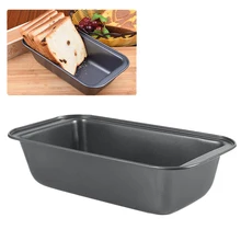 Для Выпечки, из углеродистой стали для торта прямоугольник антипригарная форма для хлеба или тоста хлебец LN