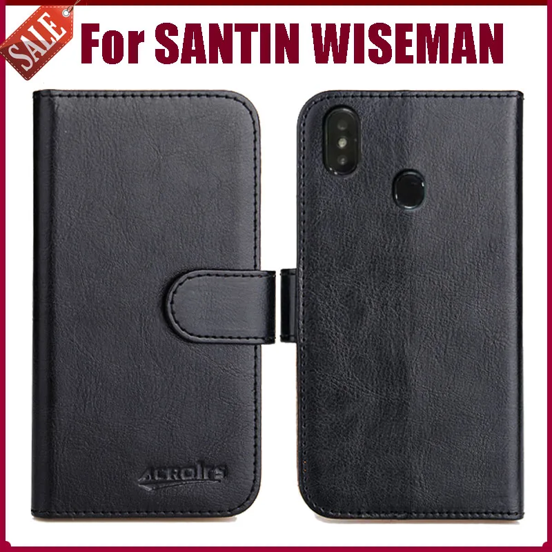 Лидер продаж! Чехол SANTIN WISEMAN 6 1 дюйма цветов флип Кошелек искусственный чехол