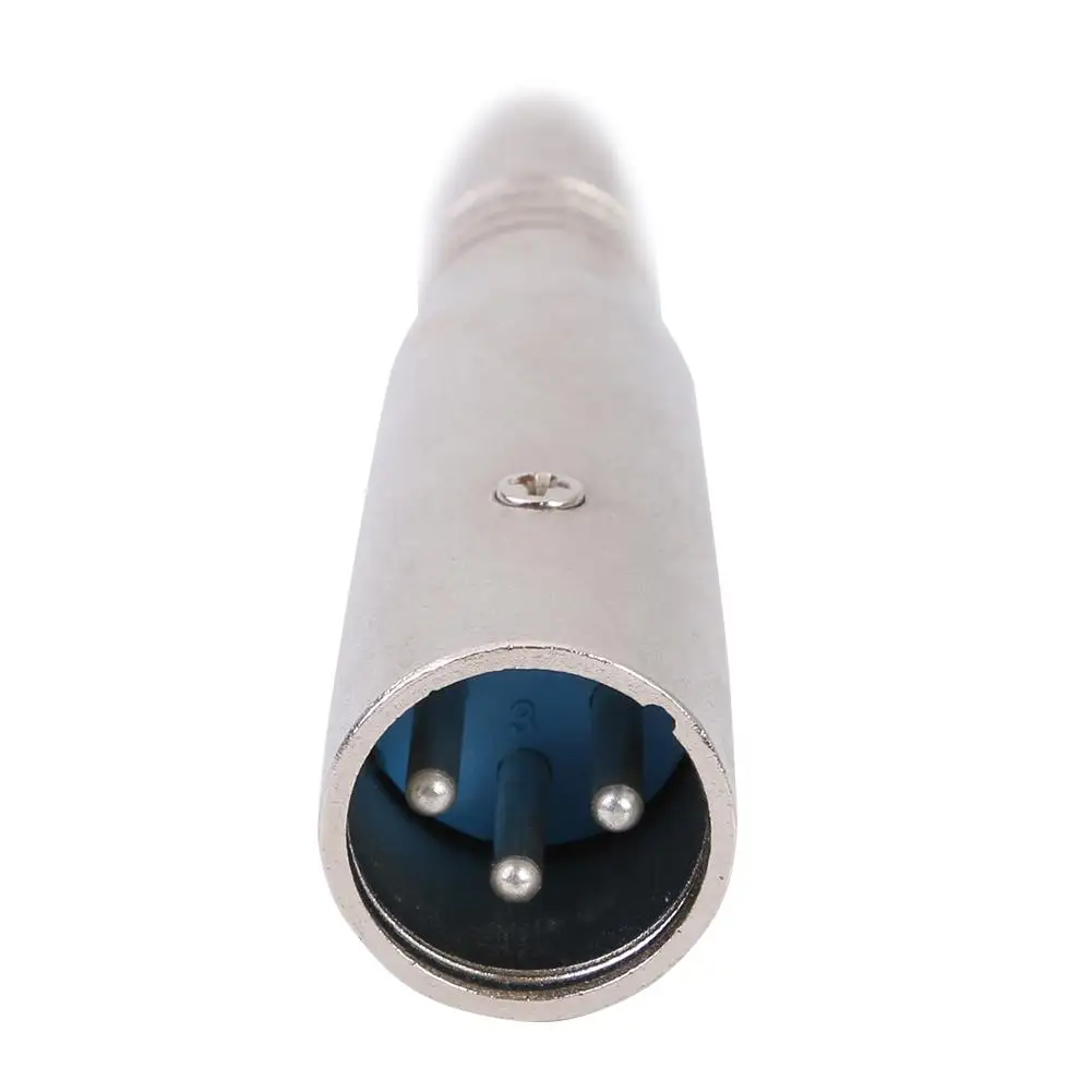 3Pin 1pc Spina Maschio XLR A 1/4" 6.35mm Adattatore Audio Microfono - Foto 9