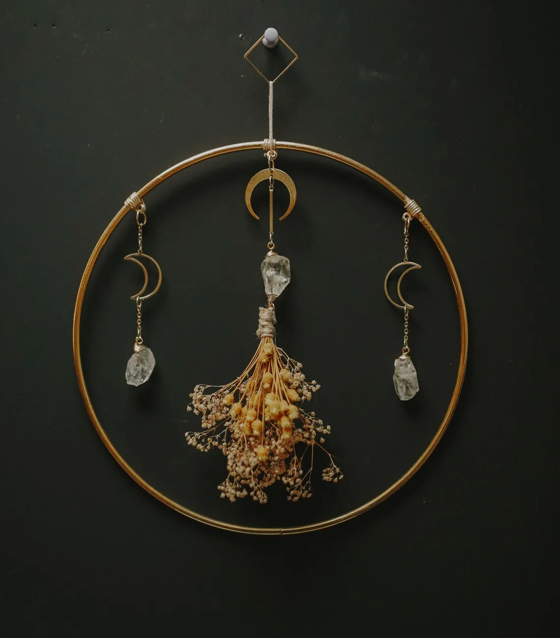 Floral Hoop Wall Hangers In Three Styles.Sun Catchers In 3 Styles.Home