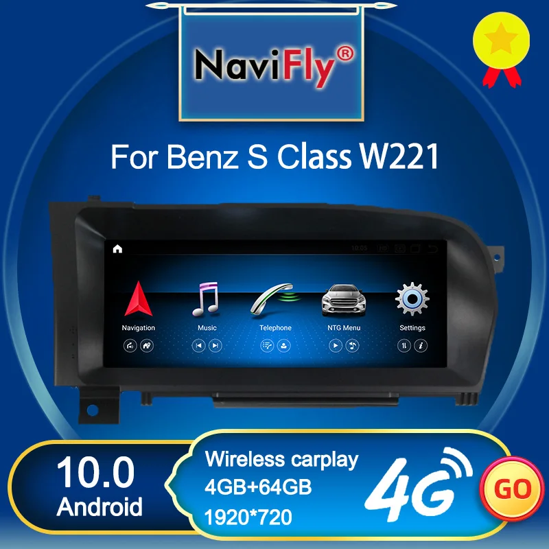 NaviFly Snapdragon 625 Android 10 0 Автомобильный мультимедийный видеоплеер навигатор GPS для