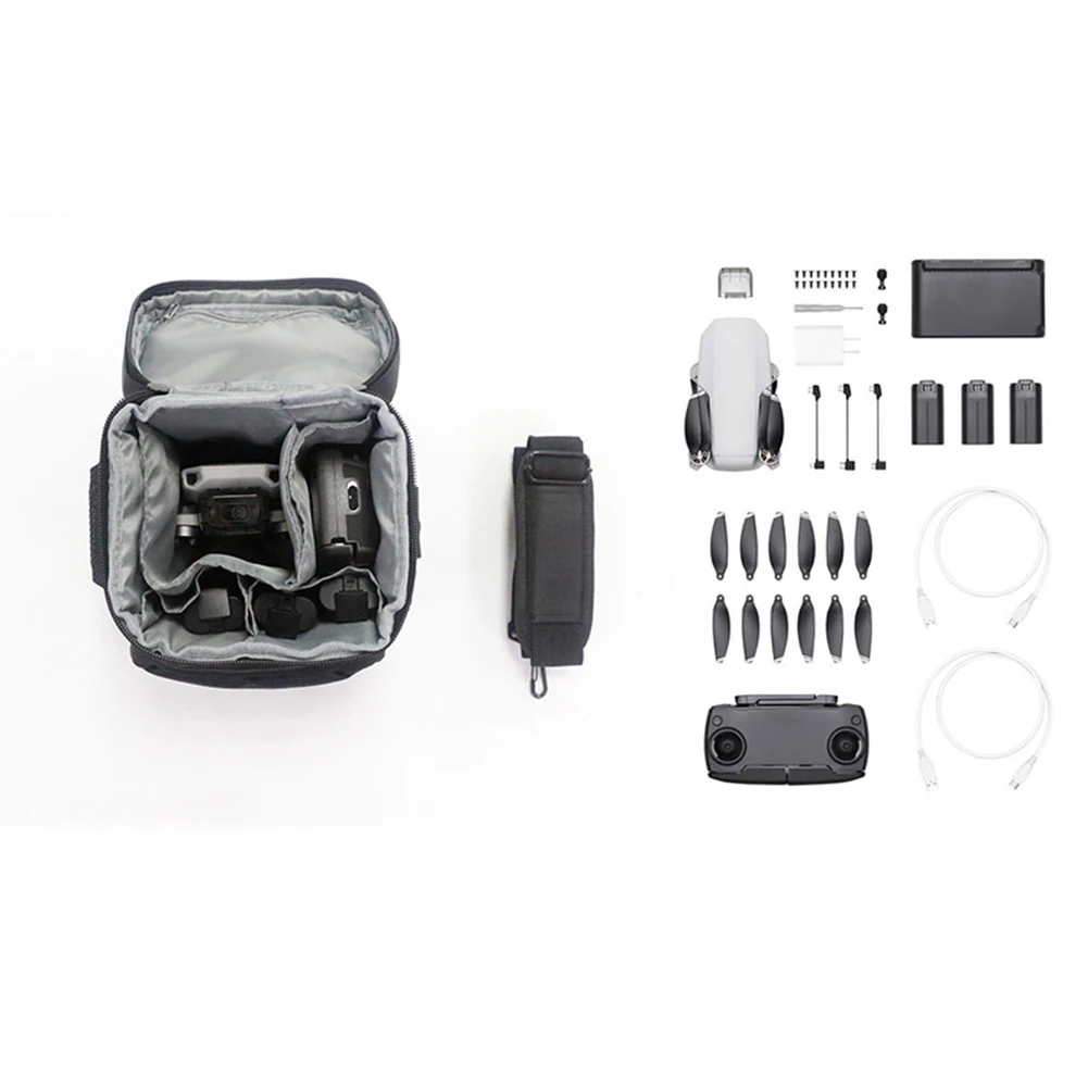 Super Sale ATF Remote Controller Nylon Handbag Adjustable Strap Accessories Battery Shoulder Bag Travel Drone Portable For DJI Mavic Mini 