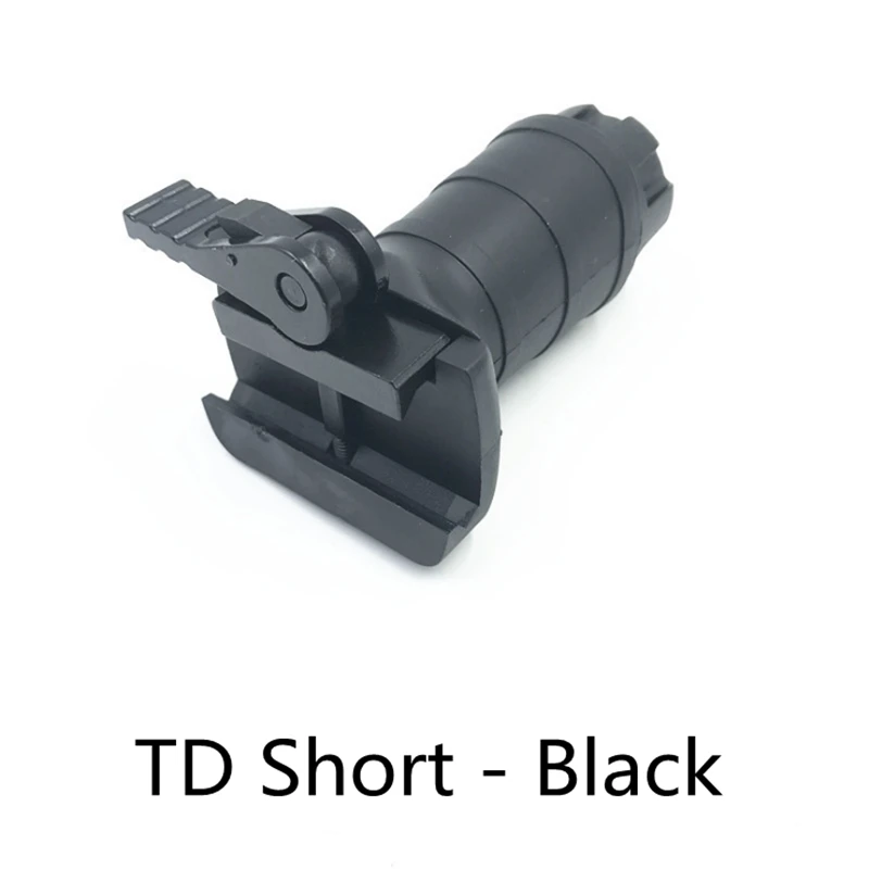AEG Airsoft Air Guns Toy Tactical DIY Parts Nylon Front Grips RVG PTK TD AFG Paintball Accessories - Цвет: TD Short-Black