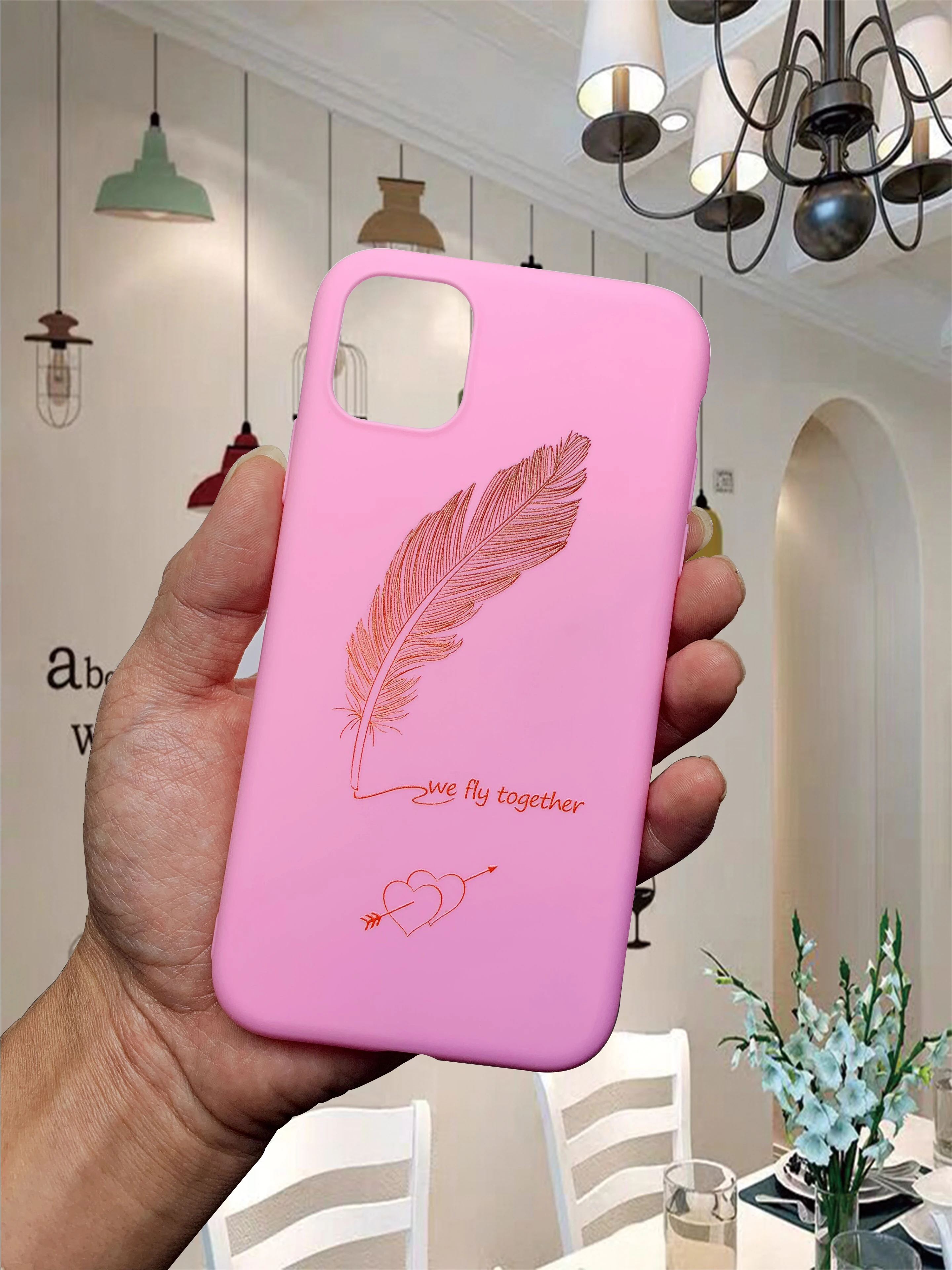 Чехол для телефона с изображением стрелы и сердца iPhone11 Pro 7 Plus 6 6S 8 8Plus X XS Max |
