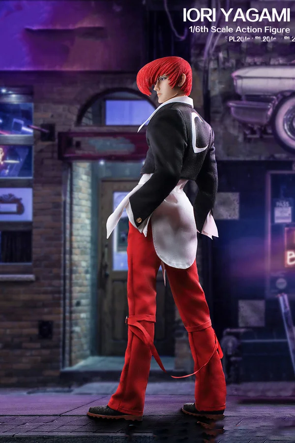 1:6 масштаб Ультра гибкая фигурка кукла истребитель Iori Yagami с бесшовным телом 1" фигурка кукла Коллекционная модель игрушки