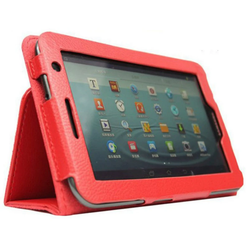 Tablet Case For Samsung Galaxy Tab 2 7 0 Gt P3100 P3110 P3108 P60 Magnetic Cover Pu Leather Flip Folio Case Smart Case Wifi 3g Tablets E Books Case Aliexpress