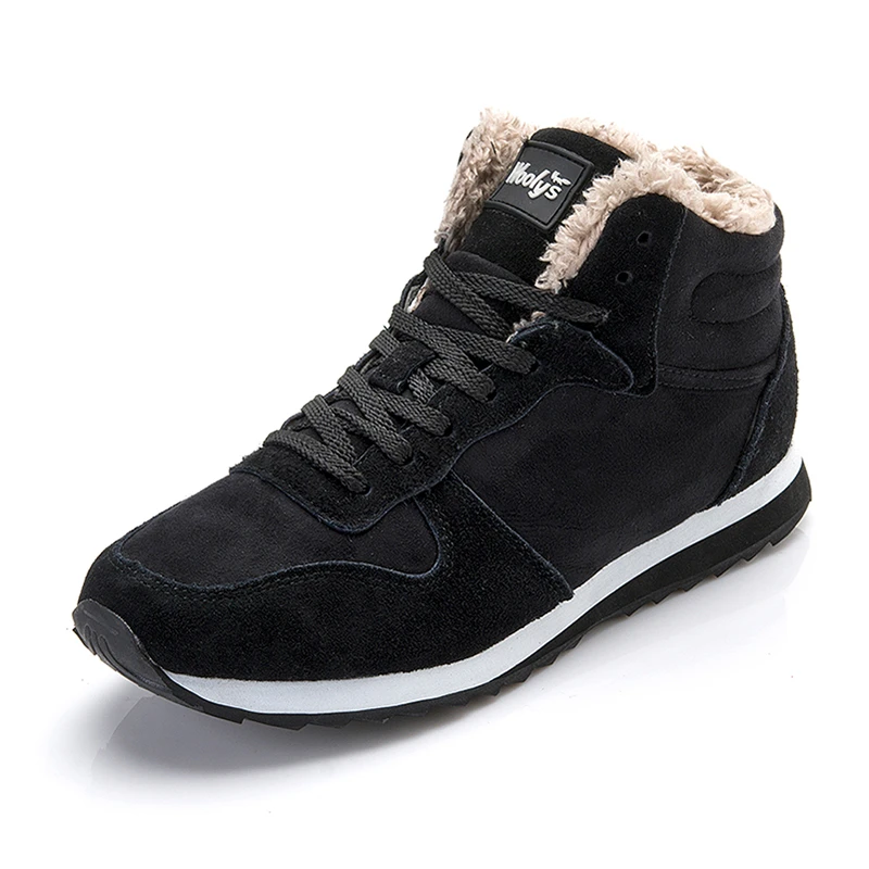 Shoes Men Sneakers Casual Shoes Basket Homme Lace Up Warm Fur Winter Trainers Sneakers Male Shoes Mans Footwear Plus Size 35 47 Men S Casual Shoes Aliexpress