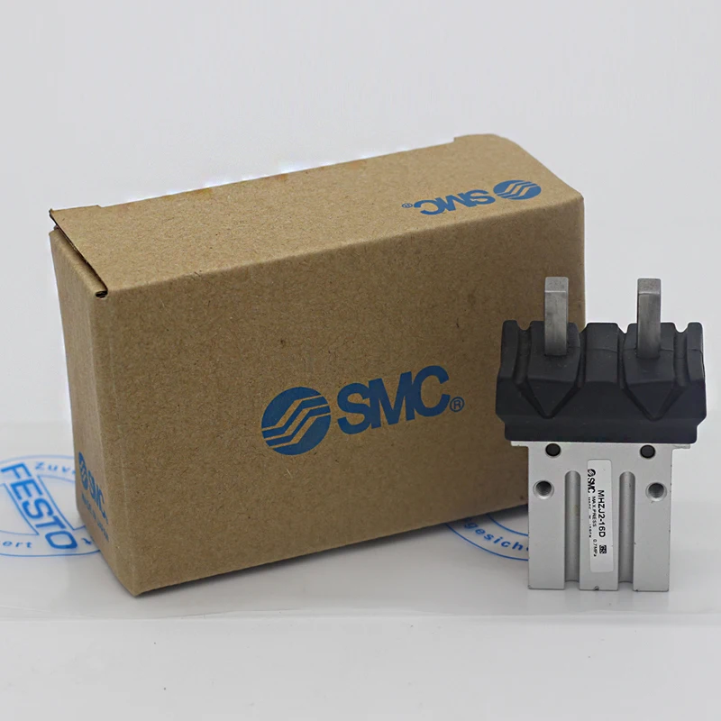 Original authentic SMC with dust cover parallel claw cylinder MHZJ2-16D-20D-25D-6D-10D  MHZJ2-16S-20S-25S-10S MHZJ2-6S MHZJ2-6D