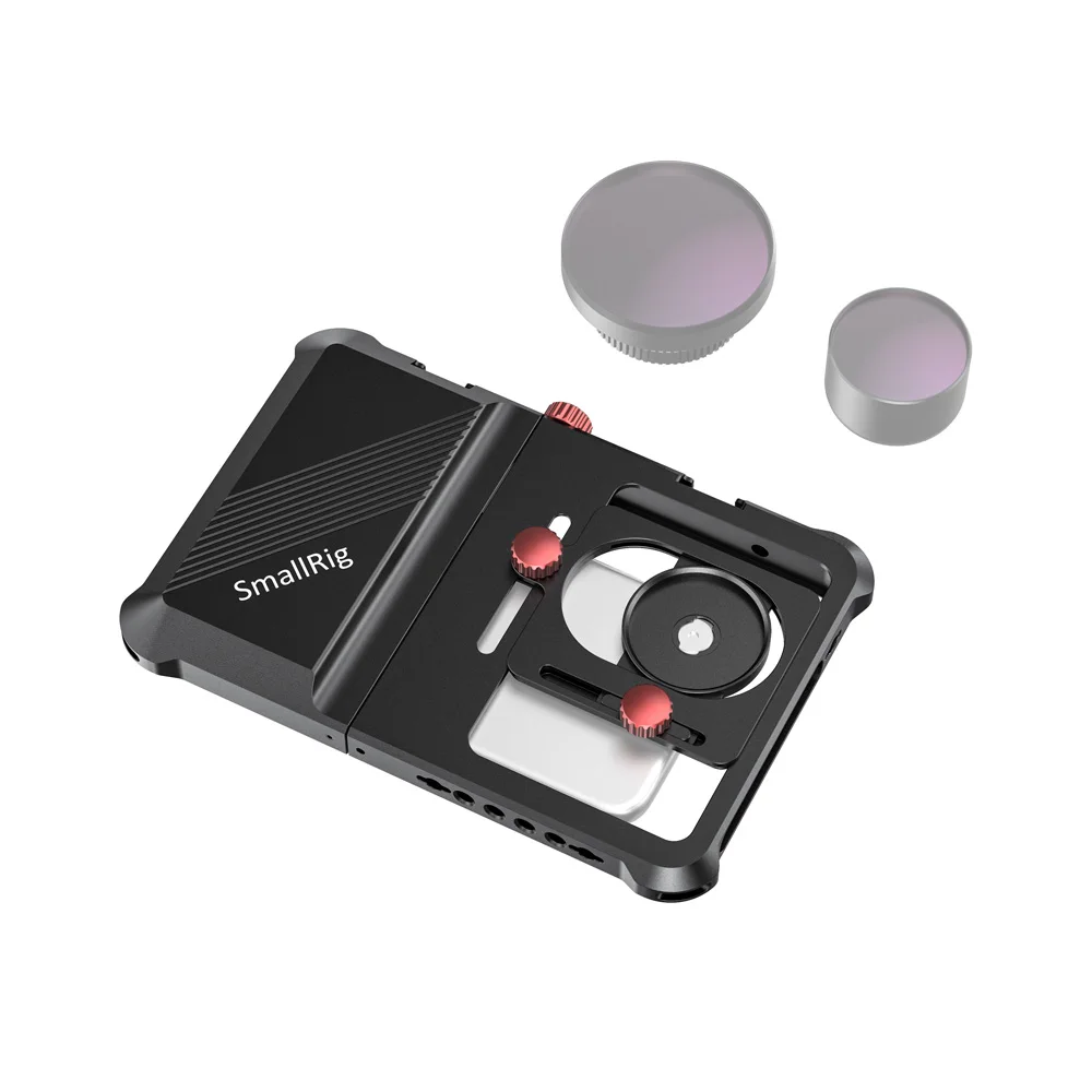  SmallRig Professional Universal Mobile Phone Cage Vlogging Cage For Smartphone With 63.5mm to 87.5m