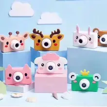 Детская цифровая камера подарок на день детей игрушки для вечеринки в честь Дня Рождения мультфильм маленькая камера 32 gb карта памяти