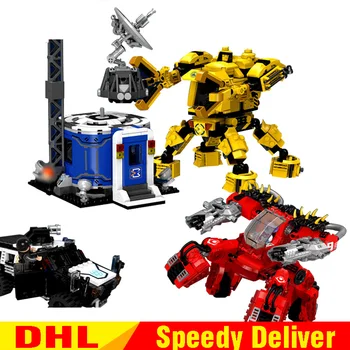 

XingBao 02103 XingBao 02104 Polices car chasing Model Building Blocks Bricks Toy Kinder Weihnachten spielzeug Geschenke Ziegel