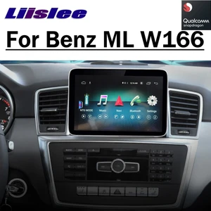 Image 1 - Autoradio sans fil, Navigation GPS, CarPlay, lecteur multimédia, NAVI, pour voiture Mercedes Benz MB, M, ML, classe W166, 2012 à 2019 
