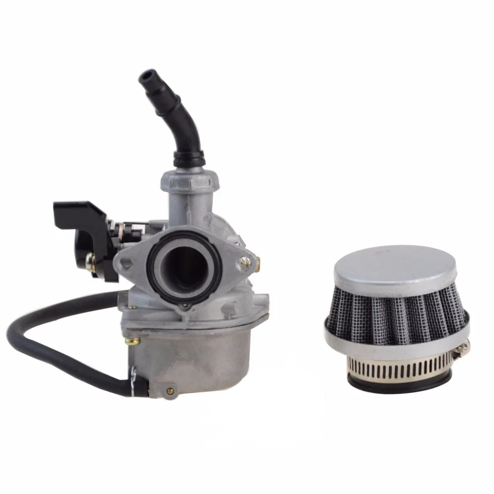 PZ19 Карбюратор с воздушным фильтром для 50cc 70cc 90cc 110cc 125cc ATV Скутер грязь велосипед карбюратор