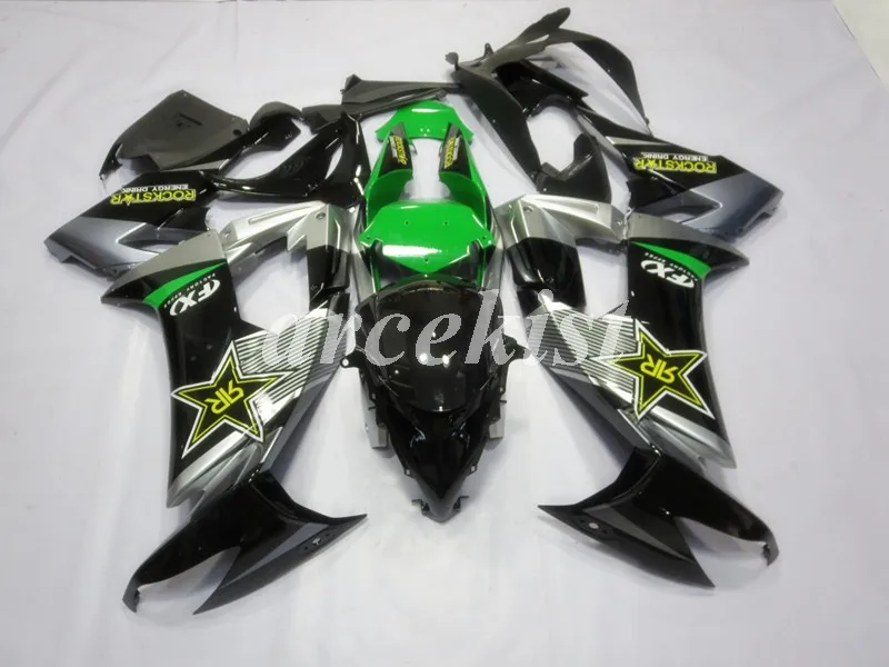 4 подарки ABS мотоцикл обтекатели комплект подходит для kawasaki Ninja ZX-10R ZX10R 2008 2009 2010 10R 08 09 10 Кузов Набор на заказ