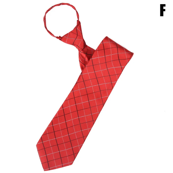 Мужской галстук с молнией, предварительно завязанный классический узкий галстук на молнии для свадьбы, бизнеса, TH36