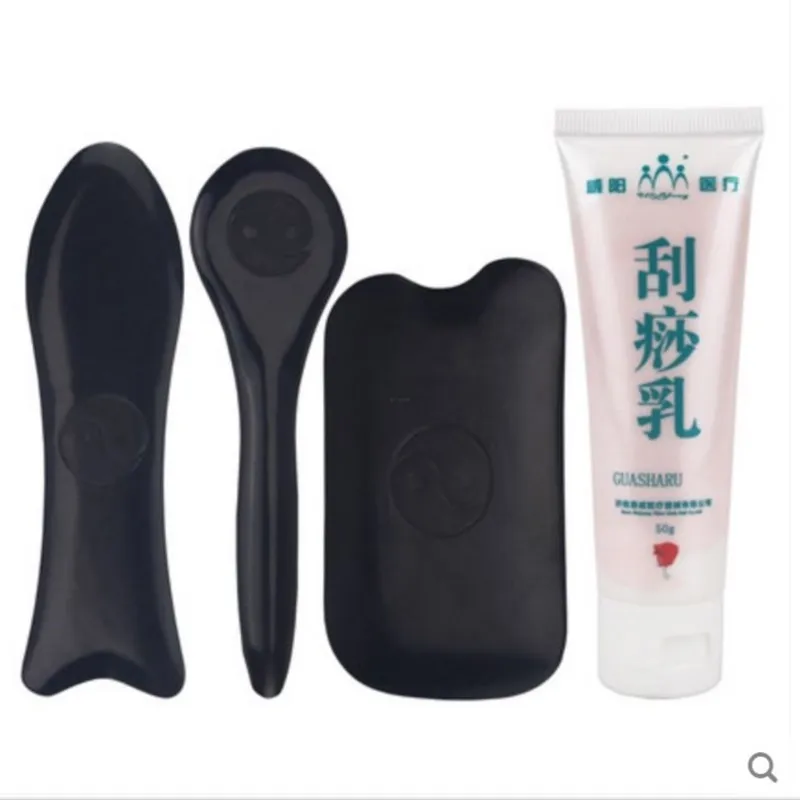 

Body massager blackwater horn scrapping plate 4 times square fish massage cone scrapping Acupuncture and massage to relax