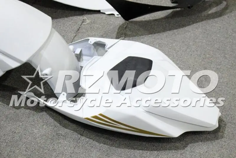 ABS мотоцикл Полный обтекатели комплект подходит для kawasaki Ninja ZX-10R zx10r 10r 16 17 Пользовательские Белый