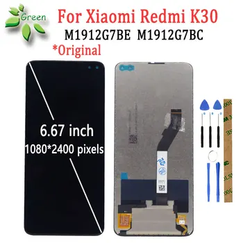 

6.67'' Original LCD For Xiaomi Redmi K30 LCD Display with Touch screen For Xiaomi Redmi K30 M1912G7BE M1912G7BC LCD Display