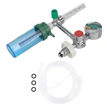 

Quick couplings brass Oxygen Regulator Meter Pressure Flowmeter Reducer Manual Valve Air Inlet Male Thread G5/8‑14 pipe