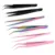 1шт Красочные Пинцеты Из Нержавеющей Стали Nail Art Decoration Tools Радужный Цвет Стразы Picker Nail Art Picking Tools H1029