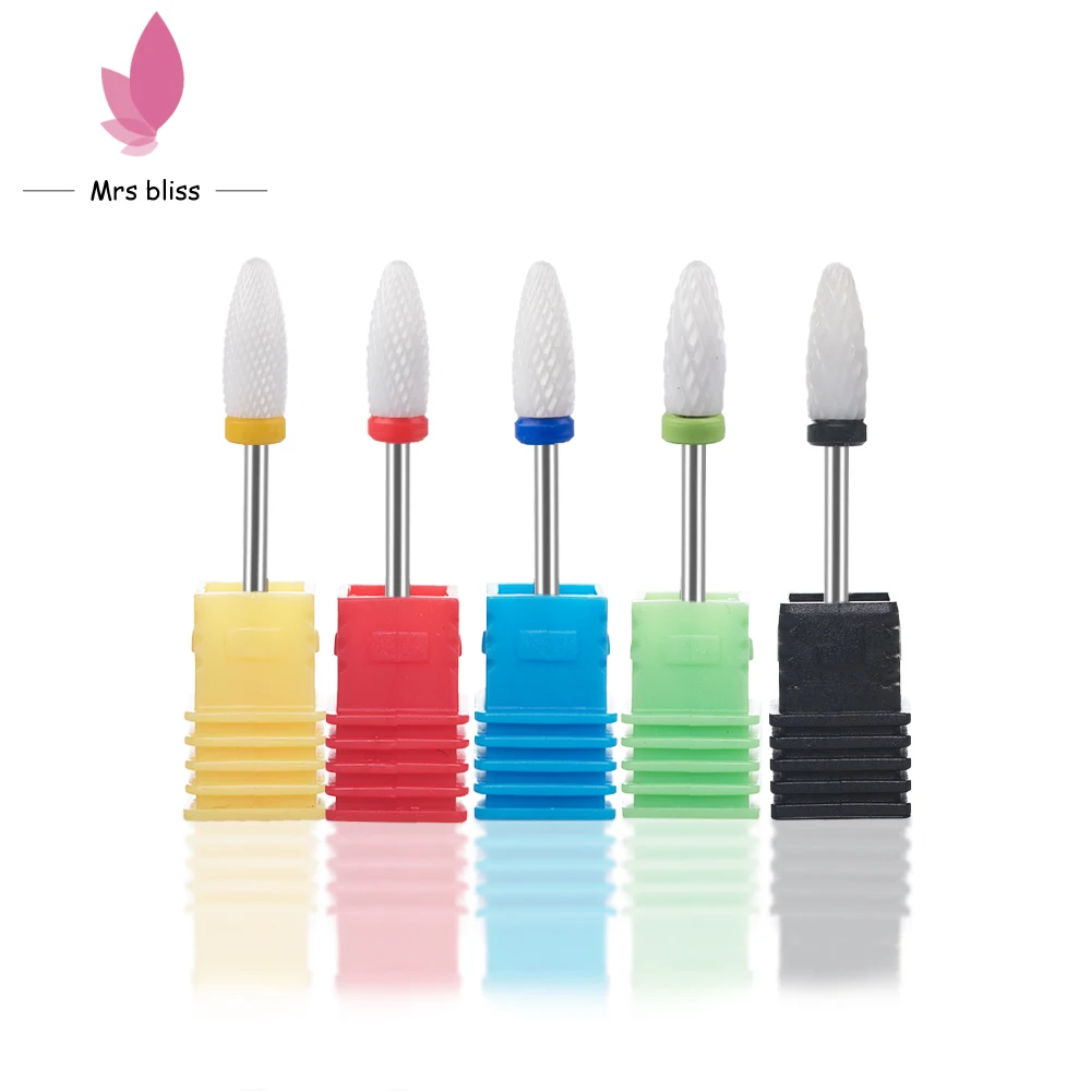 Flame Bit (быстро удаляет акриловые и гели)-керамический сверло для