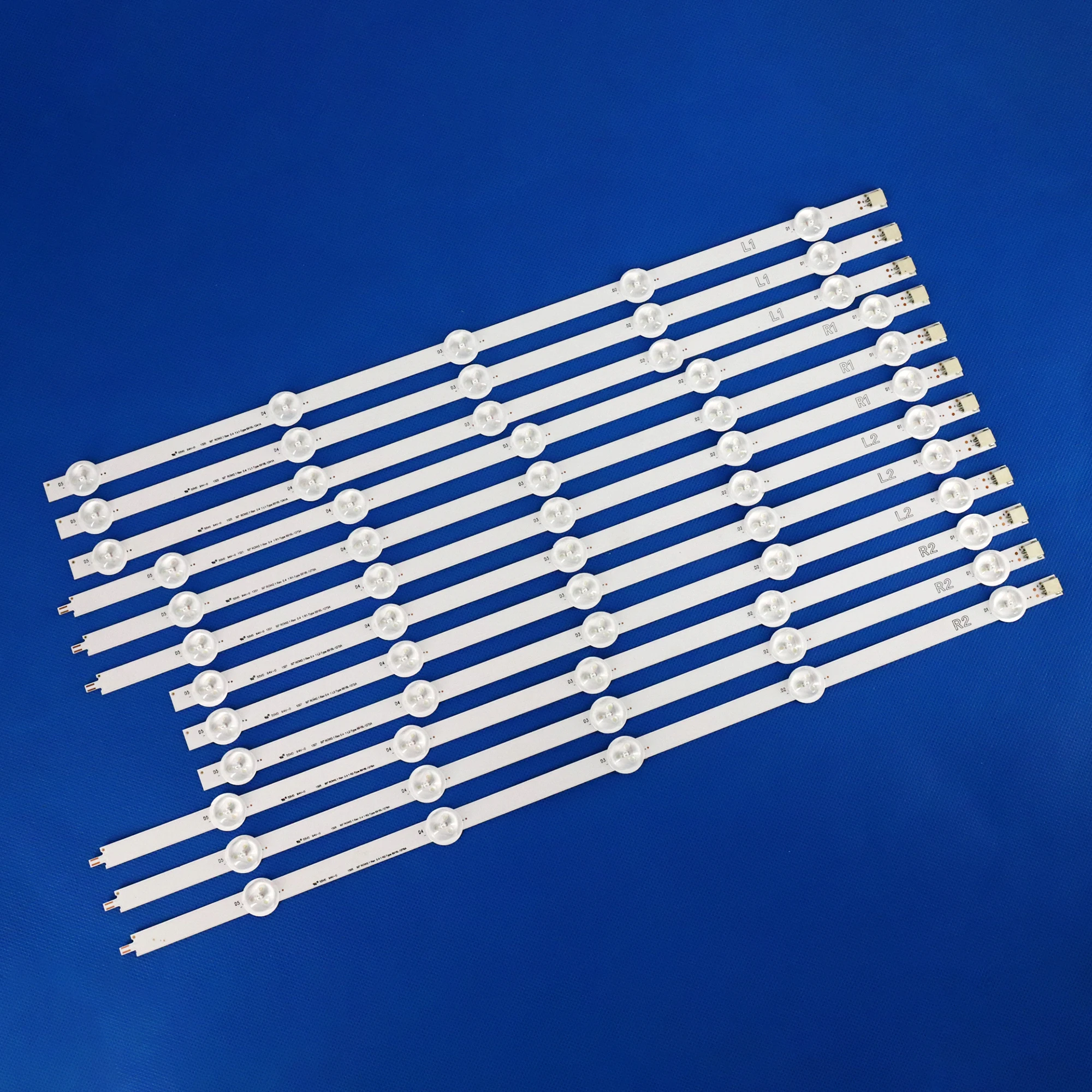 

1set=12pcs LED Strip 50"ROW2.1Rev0.4 L1 L2 R1R2-Type for 50LN541U 50LN540B 50LN5708 50LN613V 50LN5788 50LN5758 50LN5757 50LN5778