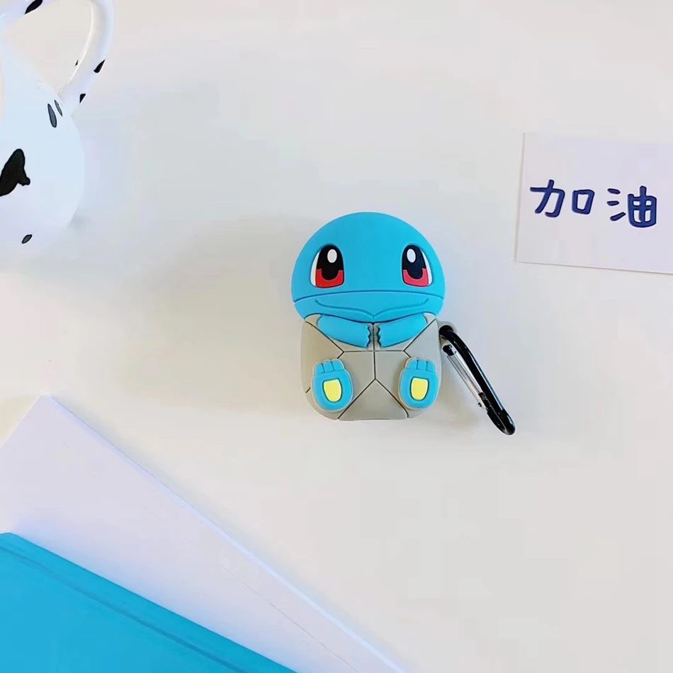 3D Headphone Case For Airpods Pro Case Silicone Stitch Dog Cartoon Earphone/Earpods Cover For Apple Air pods Pro 3 Case Keychain