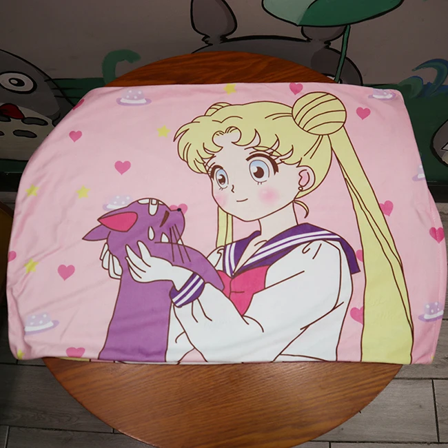 IVYYE, 1 шт., Sailor Moon, аниме, мягкий Чехол на подушку, для дома, спальни, подушки, чехол, мультфильм, декоративная подушка, чехол, унисекс, Новинка - Цвет: see chart