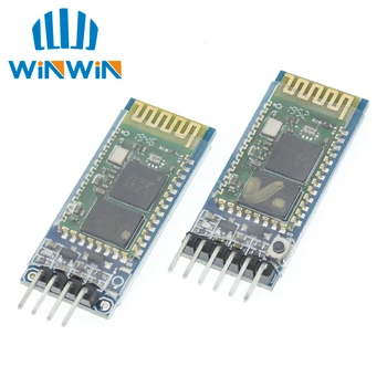 

10pcs HC-05 HC-06 master-slave 6pin/4pin anti-reverse, integrated Bluetooth serial pass-through module, wireless serial