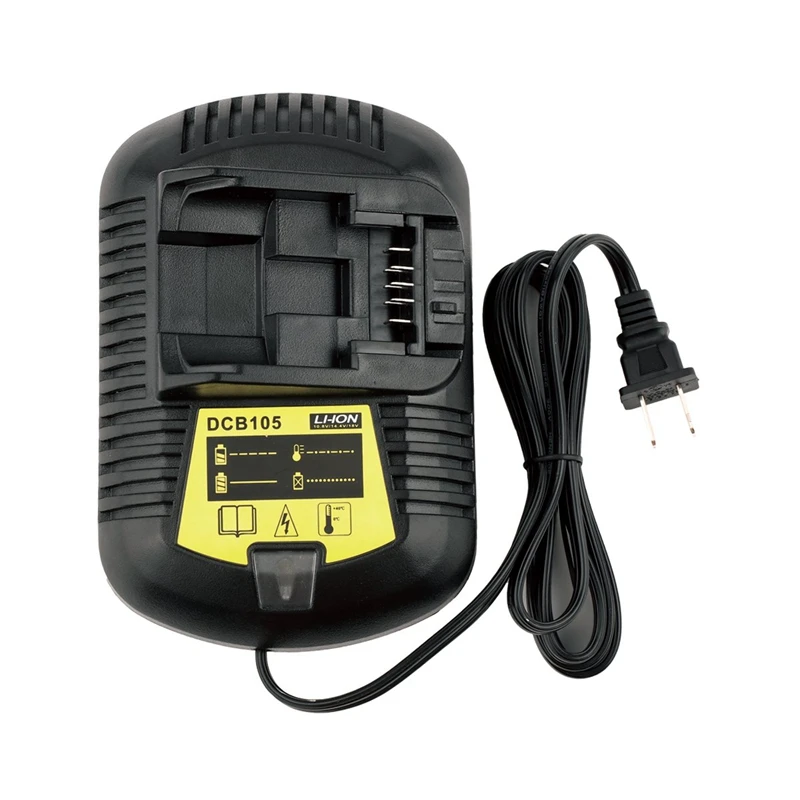 12V Max и 20V Max li-ion зарядное устройство 3A для Dewalt 10,8 V 12V 14,4 V 18V 20V DCB101 DCB115 DCB107 DCB105 батарея US Plug