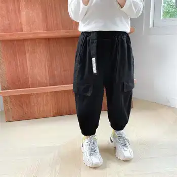 

2020 new autumn clothes Korean boy workwear style male treasure pants all-match tide trousers