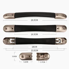 Fashion New replace Suitcase hardhandles for luggage replacement suitcase handle  interchangeable handle case carry handle grips
