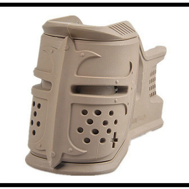 AEG Tactical Gel Ball Gun Mask Type Mag Well Grip Toy Gun Accessories For Airsoft M4 AR15 Gun Grip Outdoor Shooter Sports 5