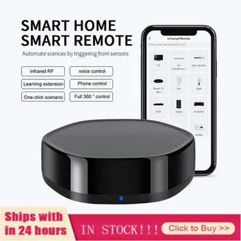 

Tuya Universal Remote Control Smart Remote Control Smart Home Infrared Radio Frequency 2.4GHz WiFi Amazon Alexa Google 2020