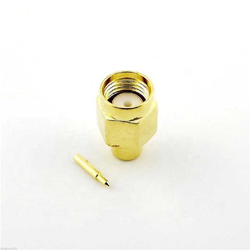 Рисунок 2 - Штекер SMA для пайки для полужесткого кабеля RG402 0