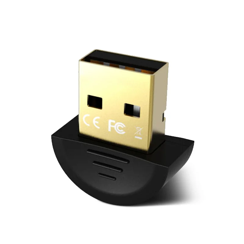 ANMONE беспроводной usb-адаптер Bluetooth для компьютера Bluetooth 4,0 Dongle PC адаптер беспроводной передатчик USB приемник передатчик - Цвет: Round adapter
