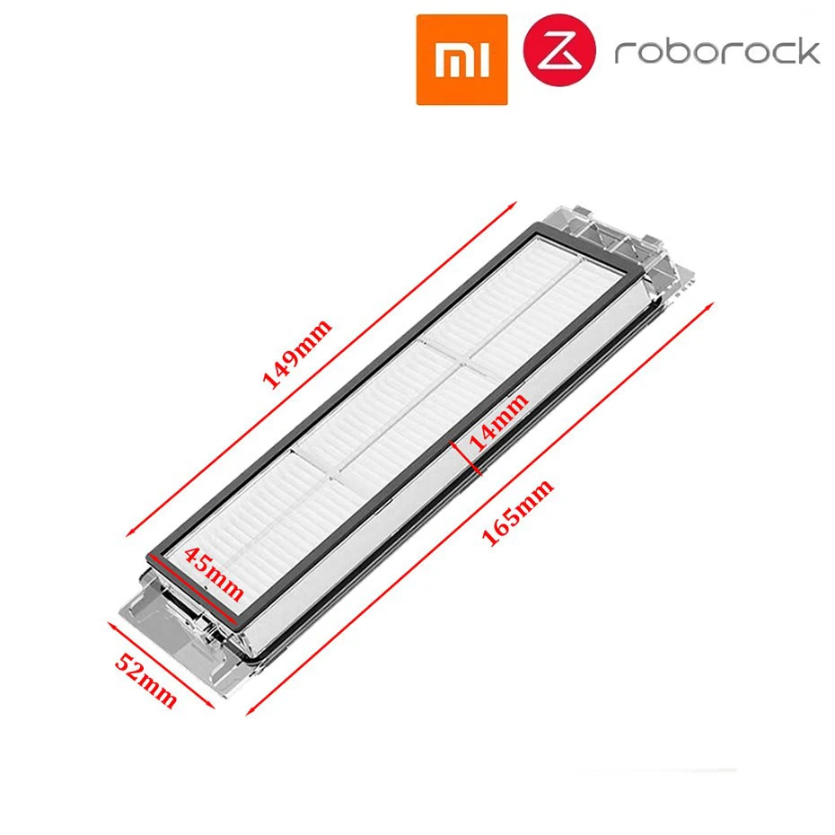 Xiaomi 1 1S Roborock S5 S6 MAX S6 Pure Accessories Vacuum Cleaner Parts Washable Mop Cloth HEPA Filter Main Brush Side Brush