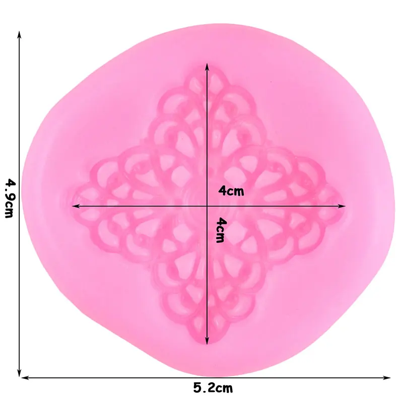 Кнопки в старинном стиле Резные силиконовые формы DIY рельефная помадка для кекса инструменты для украшения торта Форма для шоколада формы для мастики