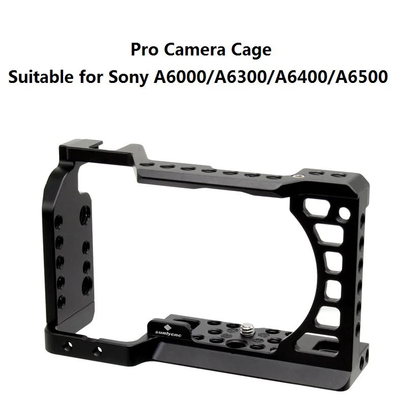 Клетка для камеры Sony A6000/A6300/A6400/A6500 1/4 отверстий 4 стороны|Клетки камер| |